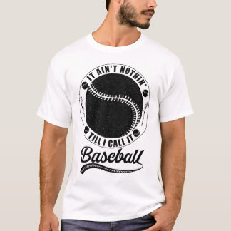 Camiseta El béisbol dice divertidísimamente: los amantes de
