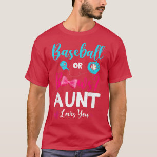 Camiseta El béisbol divertido o la tía de los arcos te enca