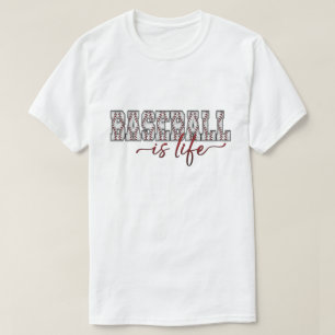 Camiseta El Béisbol Es De Corta Duración