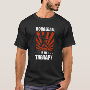 Camiseta El Béisbol Es Mi Terapia Deportiva Dodgeballer Dod