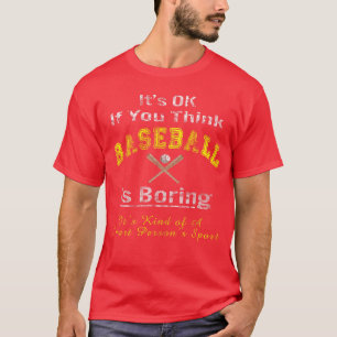 Camiseta El béisbol es un juego de personas inteligentes ch