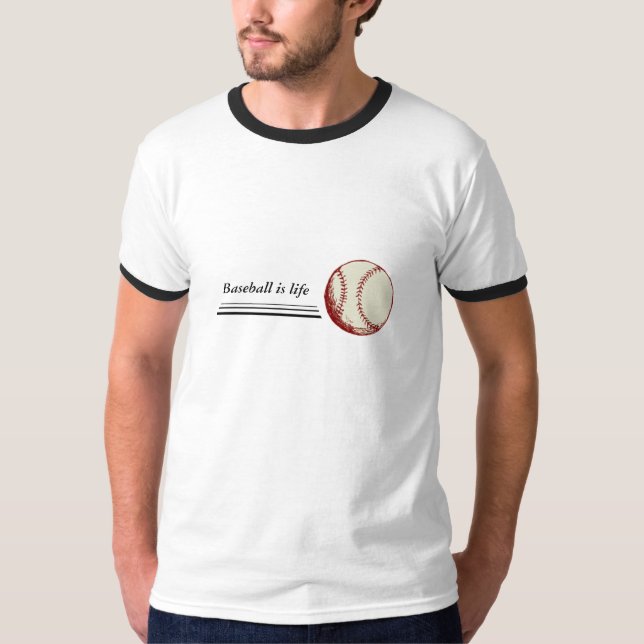 Camiseta El béisbol es vida (Anverso)