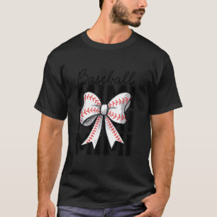 Camiseta El béisbol Mimi Coquette Bow Bow