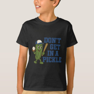 Camiseta El béisbol no entra en un divertido retro de béisb