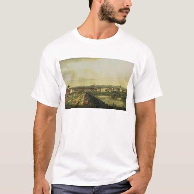 Camiseta El belvedere de Gesehen, Viena (Anverso)