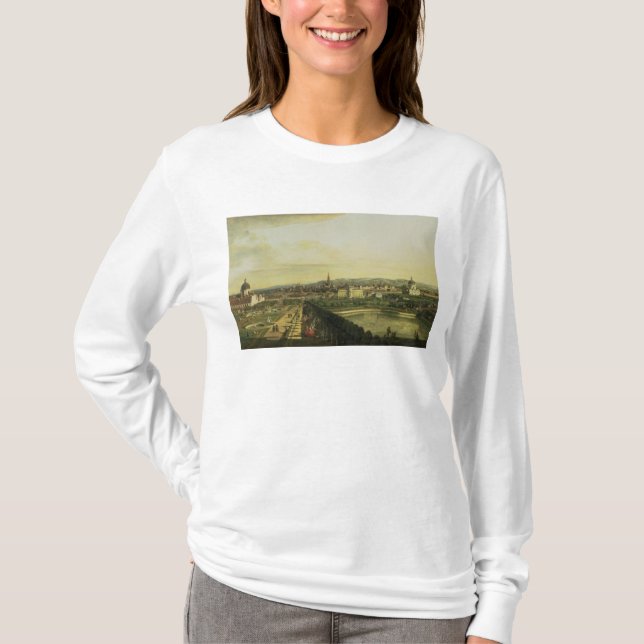 Camiseta El belvedere de Gesehen, Viena (Anverso)