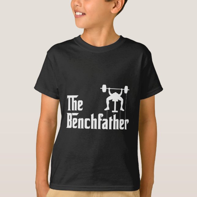 Camiseta El Benchfather Bodybuilding Gym Bro Funny Bench P (Anverso)
