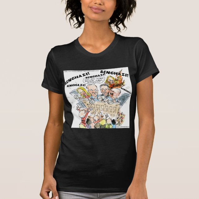 Camiseta El Benghazi Shuffle Divertido (Anverso)