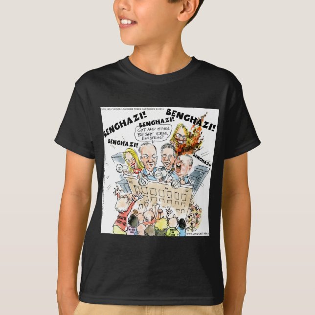 Camiseta El Benghazi Shuffle Divertido (Anverso)