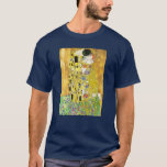 Camiseta El beso de Gustav Klimt<br><div class="desc">El beso de Gustav Klimt</div>