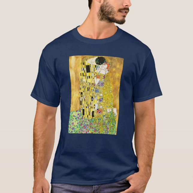 Camiseta El beso de Gustav Klimt (Anverso)