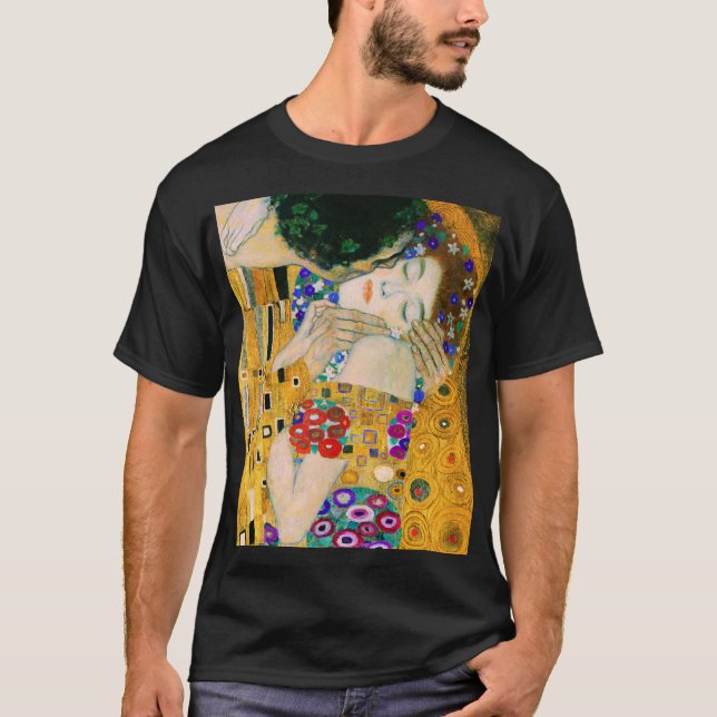 Camiseta El beso de Gustav Klimt (Anverso)