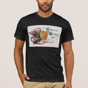 Camiseta El beso de la bruja: un Jack o Lantern en Hallowee