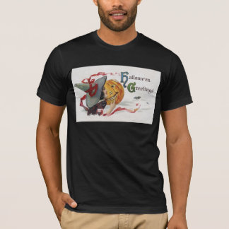 Camiseta El beso de la bruja: un Jack o Lantern en Hallowee