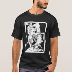 Camiseta El Beso De La Muerte Tarot Card Deck Gótico Grim