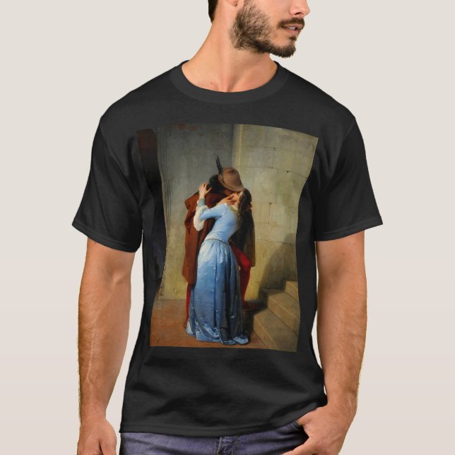 Camiseta El beso Francesco Hayez (Anverso)