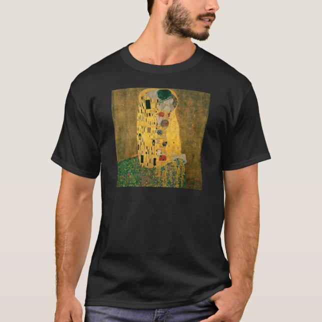 Camiseta El beso - Gustav Klimt (Anverso)