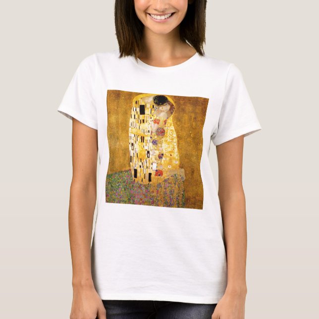 Camiseta El beso Gustav Klimt (Anverso)