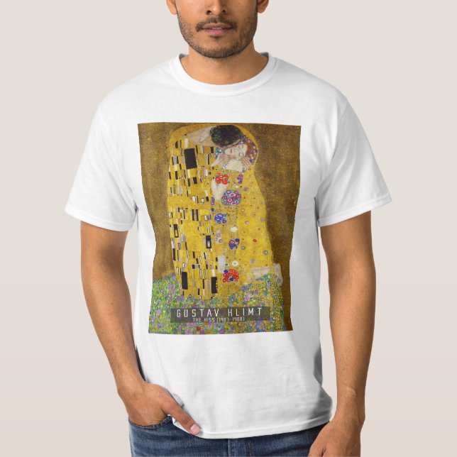 Camiseta El beso - Gustav Klimt T-Shirt (Anverso)