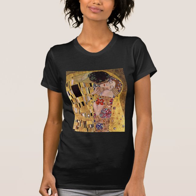 Camiseta El beso, Gustavo Klimt (Anverso)