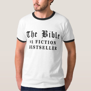 Camiseta El bestseller de la ficción de la biblia