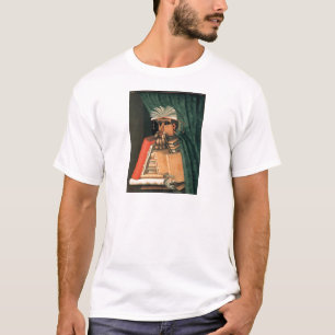 Camiseta El bibliotecario de Giuseppe Arcimboldo