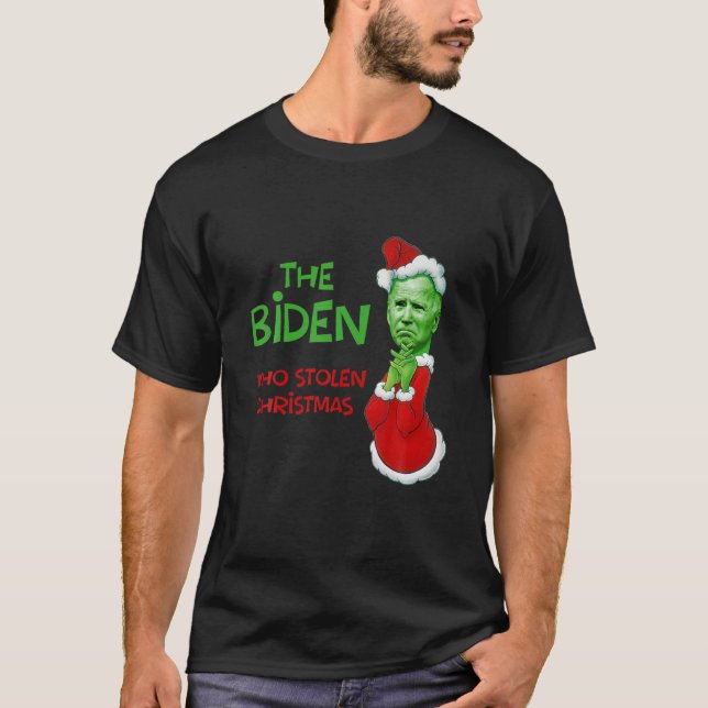 Camiseta El Biden que se burló de los Navidades (Anverso)