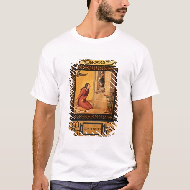 Camiseta El bien y el mal: Desprecio, 1832 (detalle de (Anverso)
