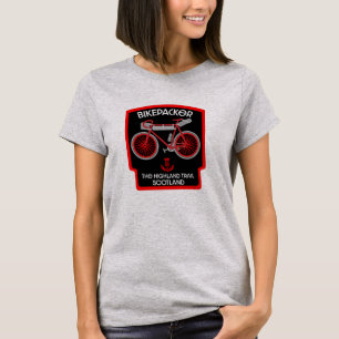 Camiseta El Bikepacking En La Ruta De Las Tierras Altas En 