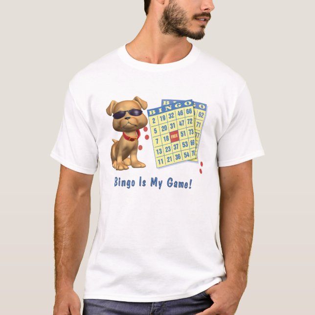 Camiseta ¡El bingo es mi juego! (Anverso)