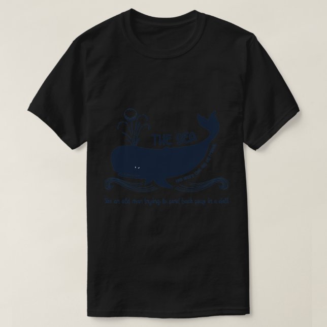 Camiseta El biólogo marino (Diseño del anverso)