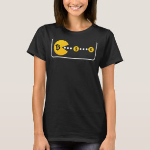 Camiseta El Bitcoin Persigue A La Moneda De La Fiesta Del D