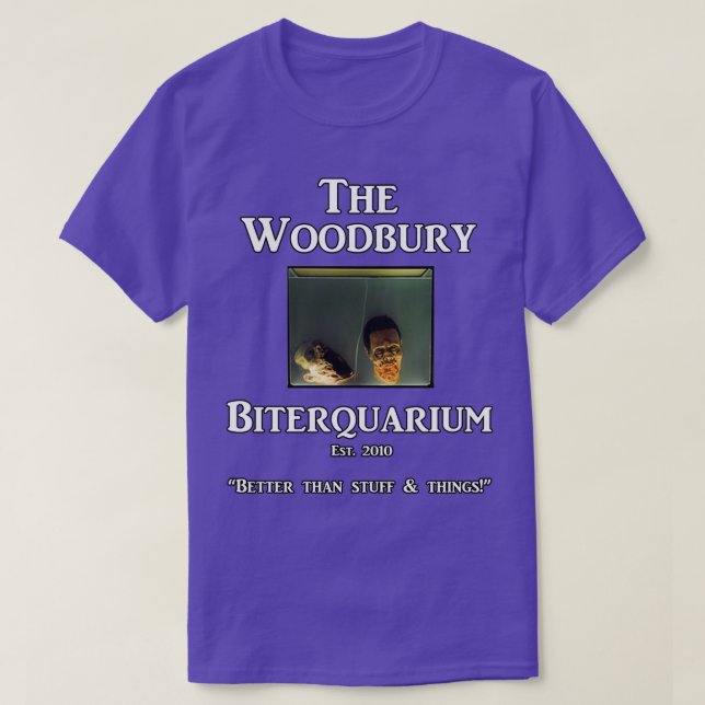 Camiseta El Biterquarium de Woodbury (Diseño del anverso)