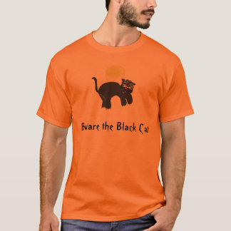 Camiseta el blackcat, se guarda del gato negro