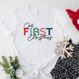 Camiseta El blanco de las primeras mujeres navideñas