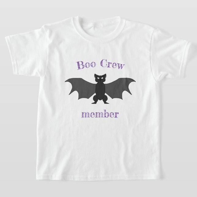 Camiseta El blanco de un miembro de la tripulación de Boo (Distribución)