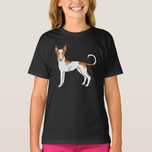 Camiseta El Blanco Y El Rojo Ibicenco Cuelgan Caricaturas D