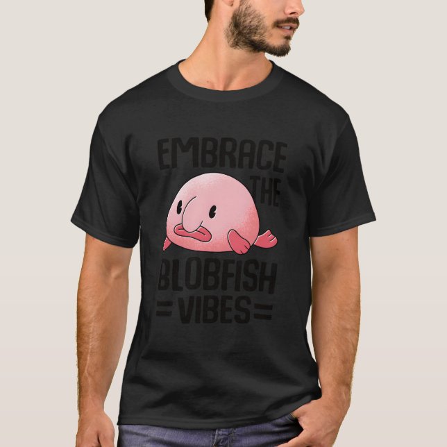 Camiseta El Blobfish Vibes Cute (Anverso)
