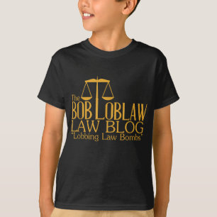 Camiseta El blog de derecho Bob Loblaw