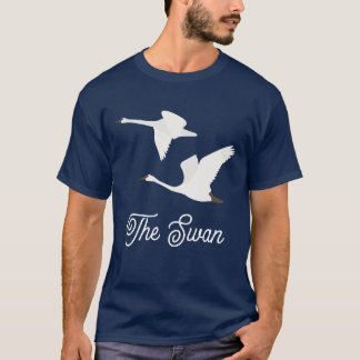 Camiseta El Bloque de Color del Cisne