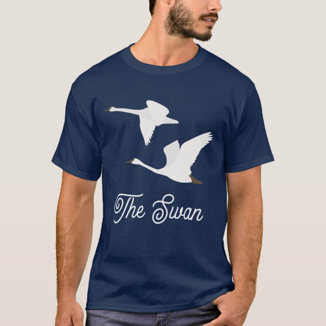 Camiseta El Bloque de Color del Cisne (Anverso)