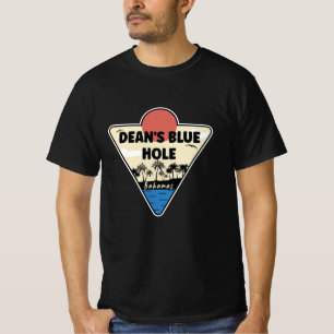 Camiseta El Blue Hole Bahamas Seashore de Dean