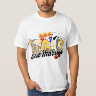 Camiseta El Boda de Las Vegas acaba de casarse