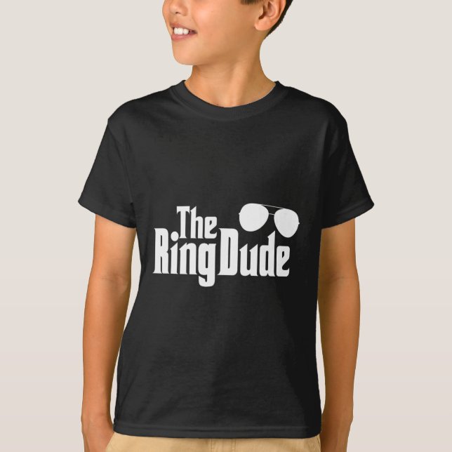 Camiseta El Boda Groom Bes de Ring Dude Ring Ring (Anverso)
