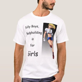 Camiseta El Bodybuilding está para los chicas