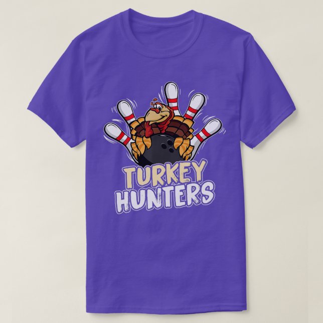 Camiseta El boliche de los cazadores de Turquía (Diseño del anverso)