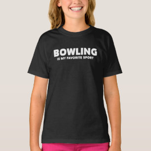 Camiseta El boliche es mi deporte favorito