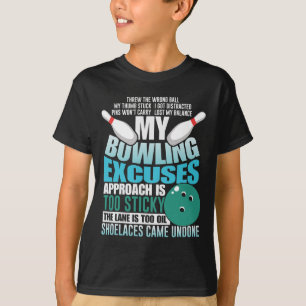 Camiseta El boliche expone el deporte de la huelga de bolic