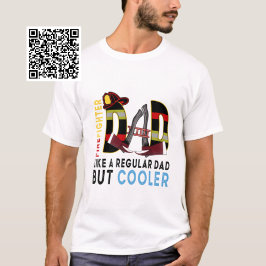 Camiseta El Bombero A Papá Le Gusta A Un Papá Corriente Per