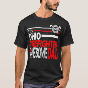 Camiseta El bombero de Ohio es un papá impresionante